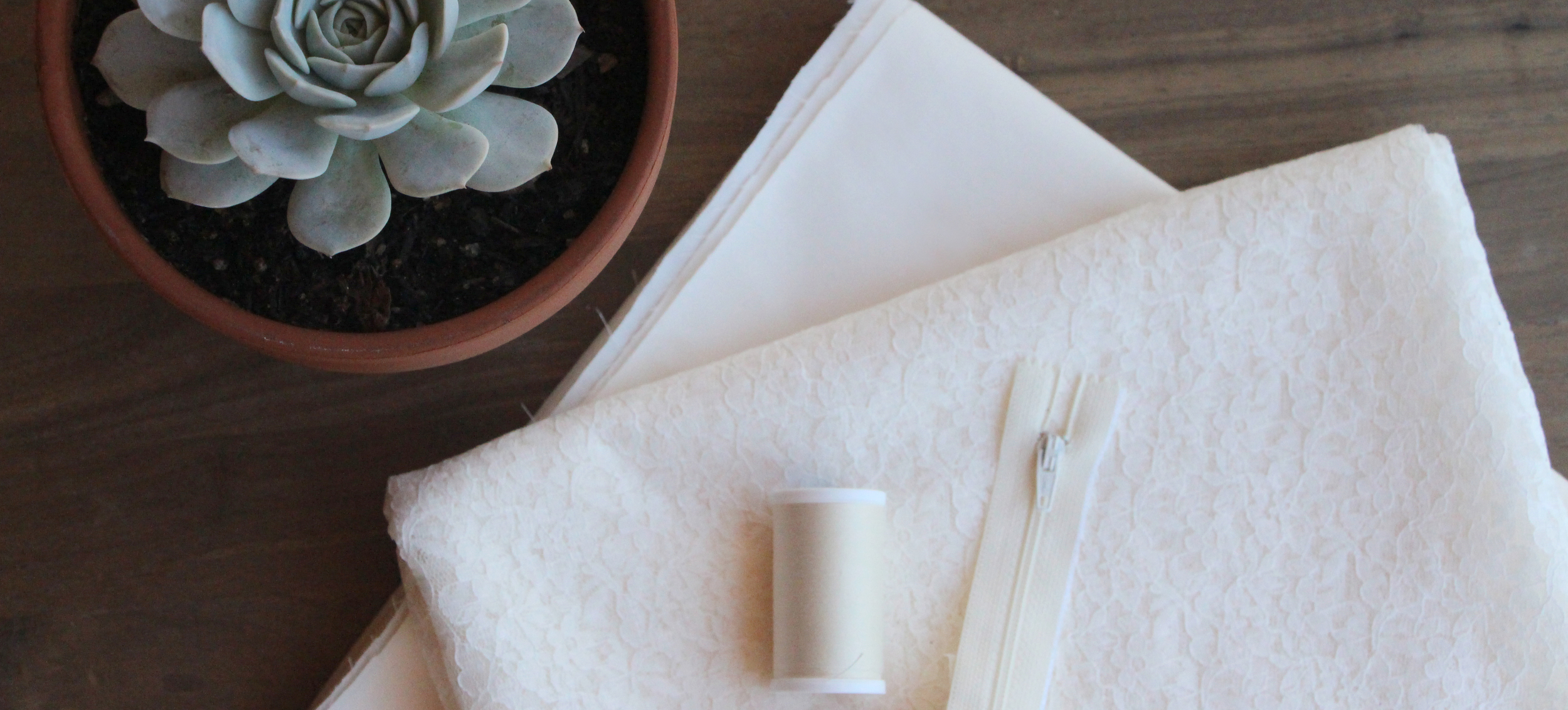 DIY Little Lace Dress via Needles + Leaves